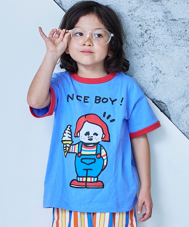 別注】【親子お揃い】yuki horimoto funnyTシャツ ｜ トップス ｜ 子供