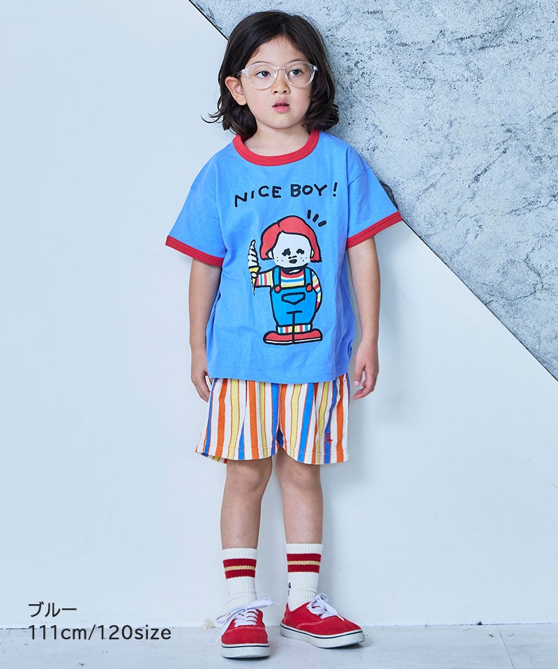 【yuki】 衣服セット 別注】【親子お揃い】yuki horimoto funnyTシャツ ｜ トップス ｜ 子供