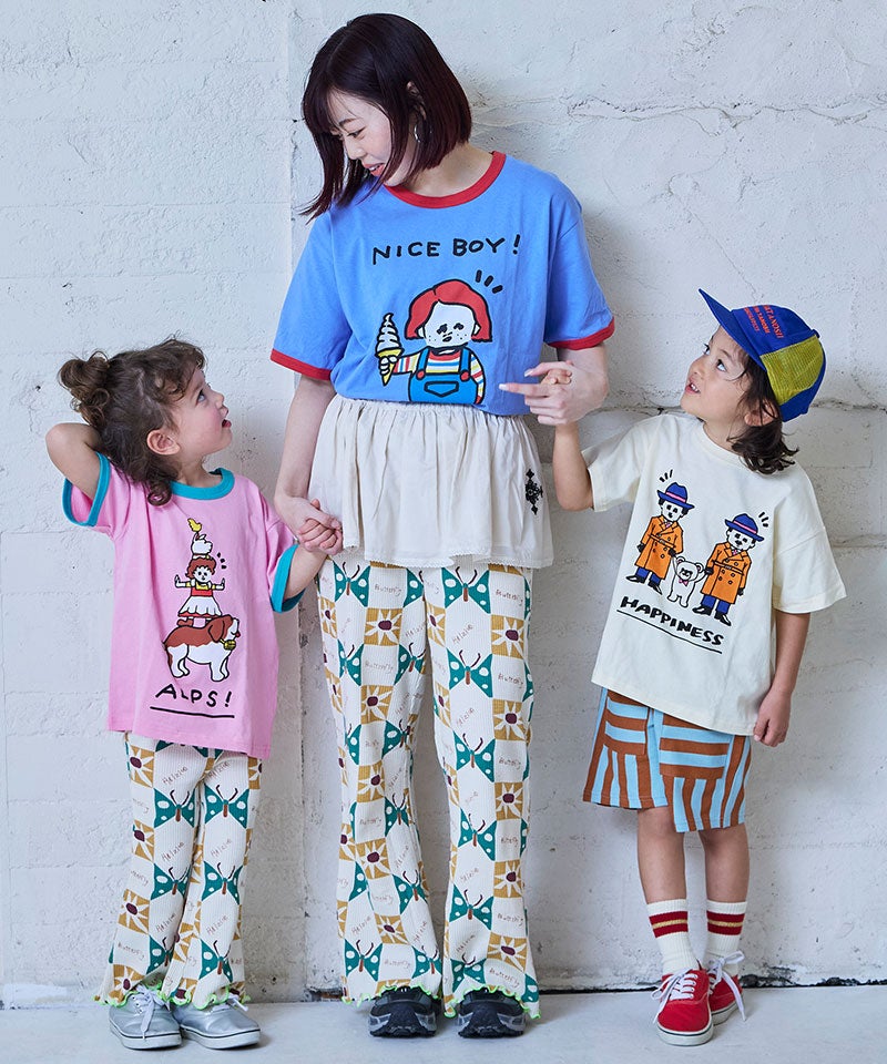 別注】【親子お揃い】yuki horimoto funnyTシャツ ｜ トップス ｜ 子供