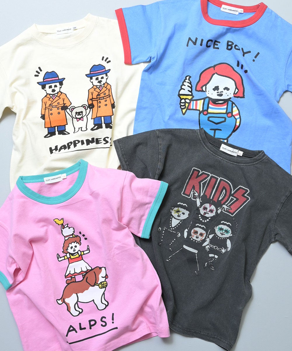 別注】【親子お揃い】yuki horimoto funnyTシャツ ｜ トップス ｜ 子供