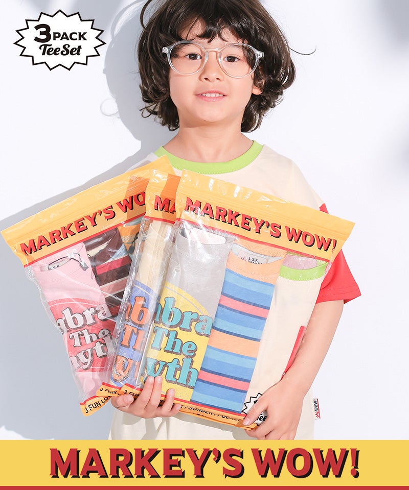 3枚セット】アソート半袖Tシャツ ｜ トップス ｜ 子供服のセレクト