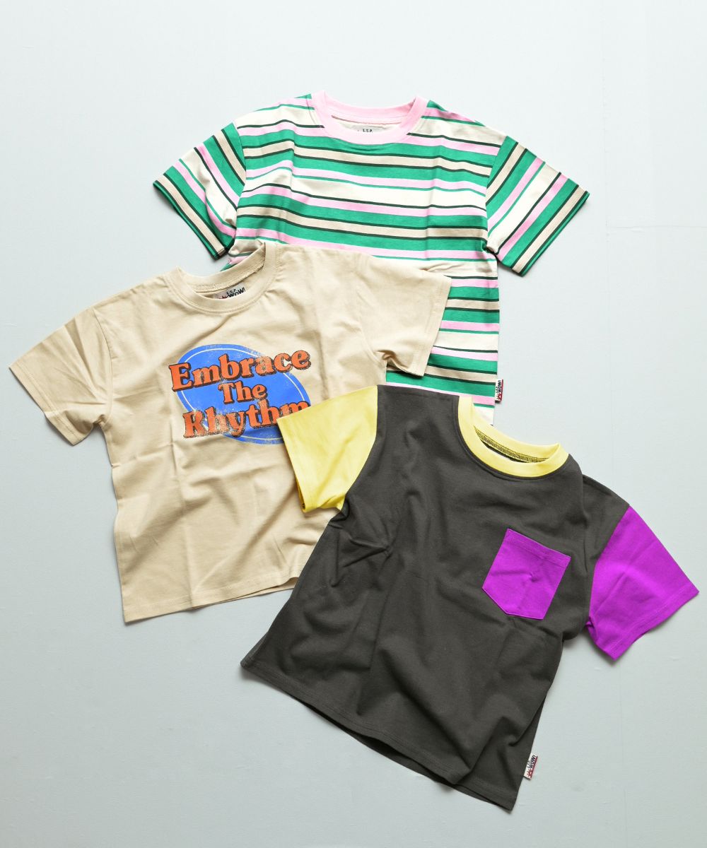 3枚セット】アソート半袖Tシャツ ｜ トップス ｜ 子供服のセレクト
