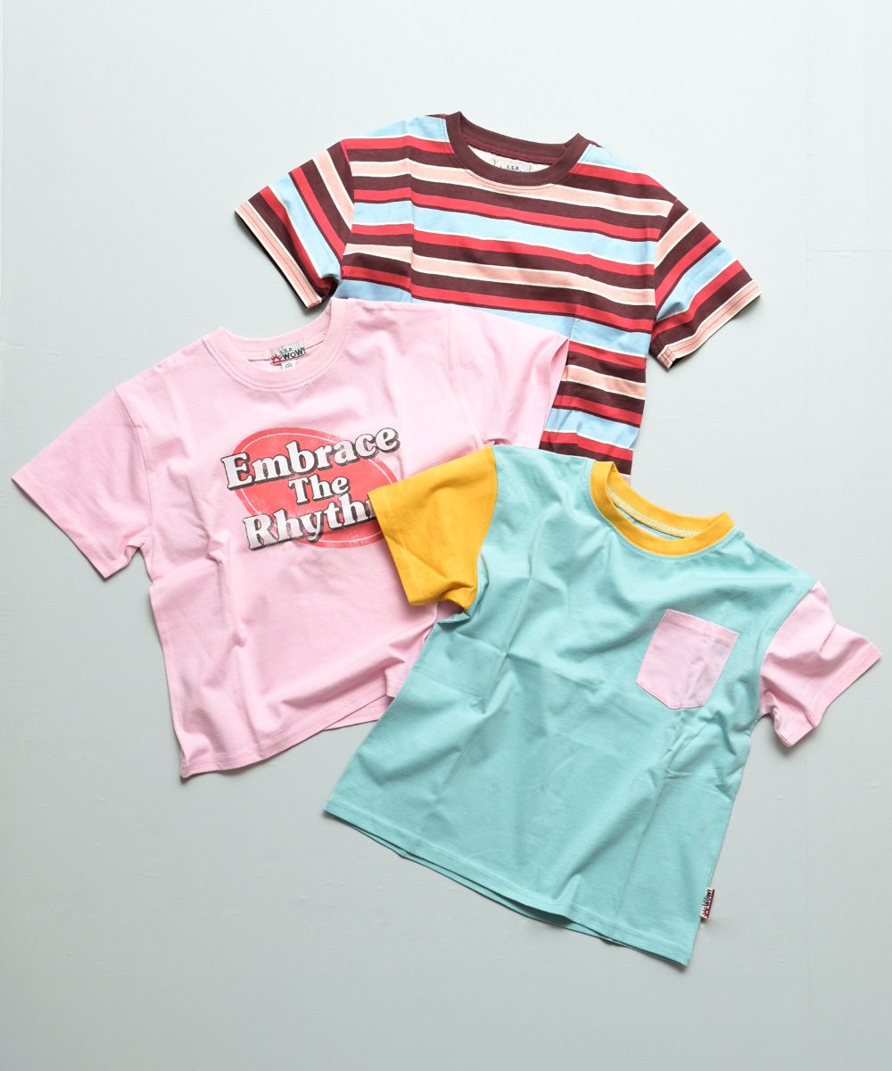 3枚セット】アソート半袖Tシャツ ｜ トップス ｜ 子供服のセレクト
