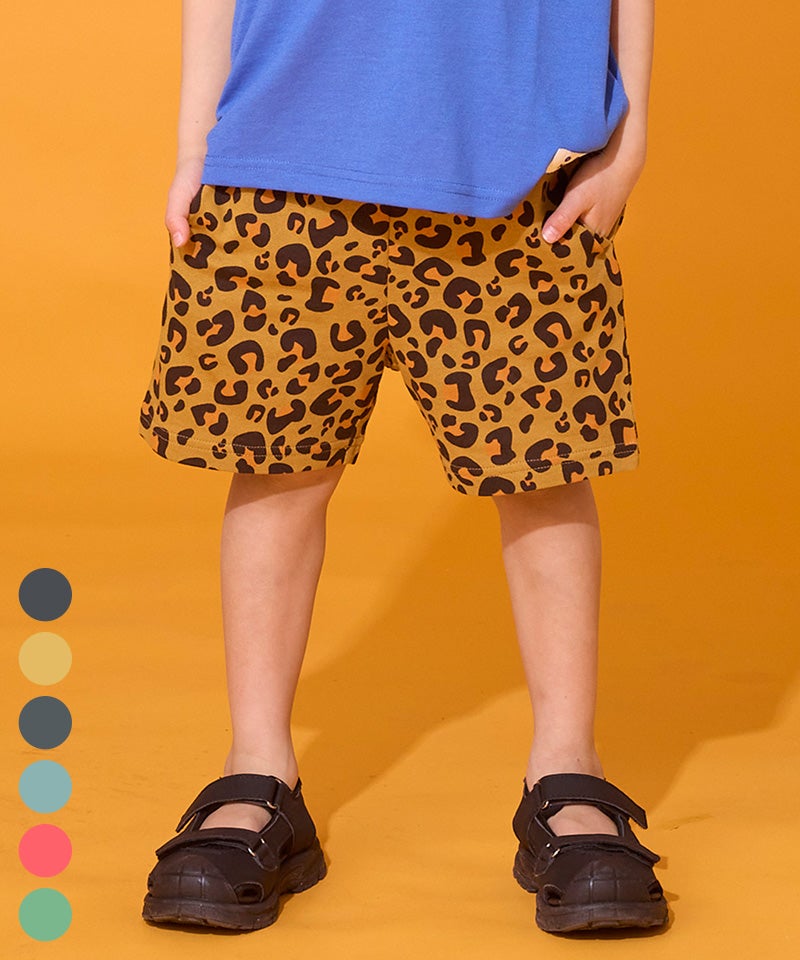 ミニ裏毛総柄ショートパンツ ｜ ボトムス ｜ 子供服のセレクトショップ
