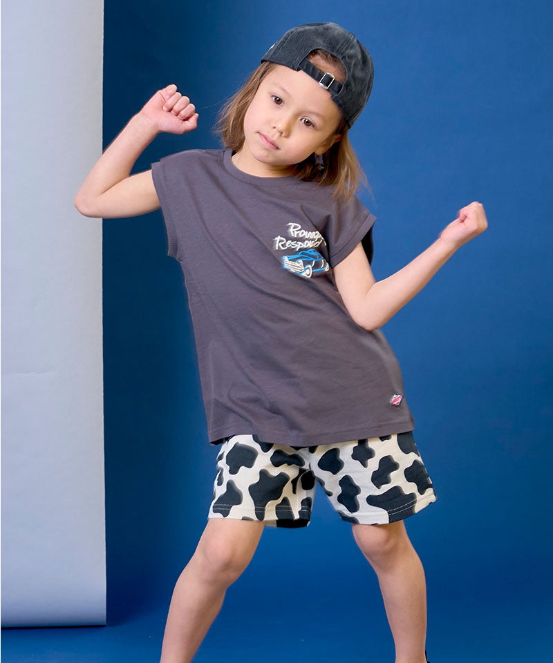 ミニ裏毛総柄ショートパンツ ｜ ボトムス ｜ 子供服のセレクトショップ