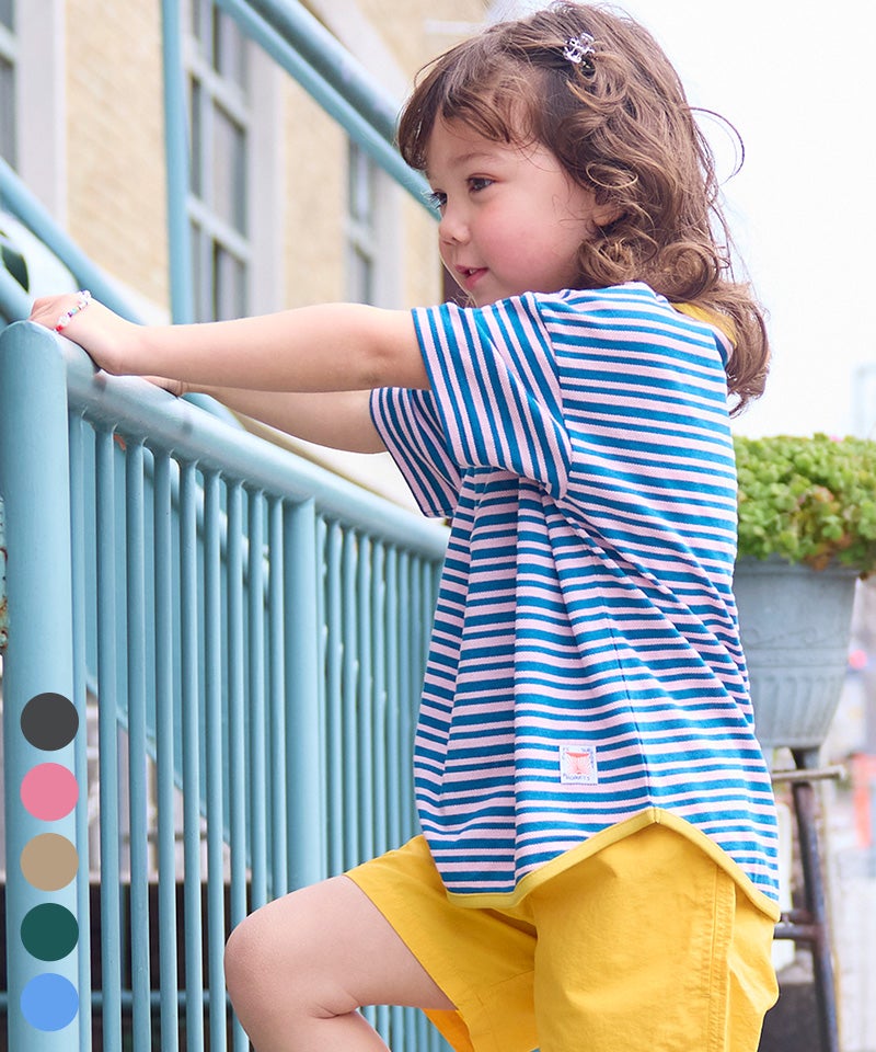 カノコボーダーTシャツ ｜ トップス ｜ 子供服のセレクトショップ