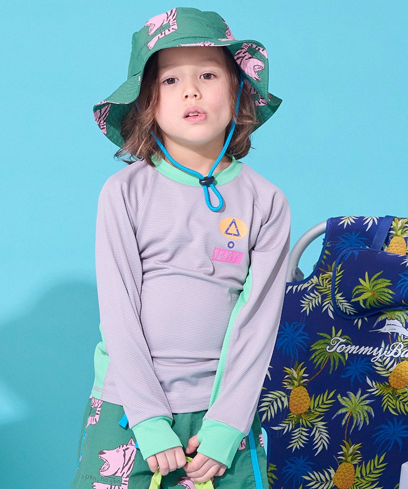 水陸両用】総柄サファリハット ｜ 水着・プールグッズ ｜ 子供服の