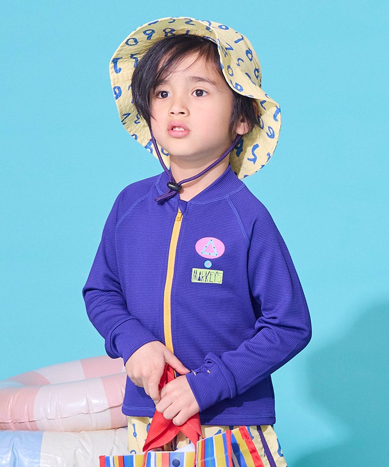 水陸両用】総柄サファリハット ｜ 水着・プールグッズ ｜ 子供服の