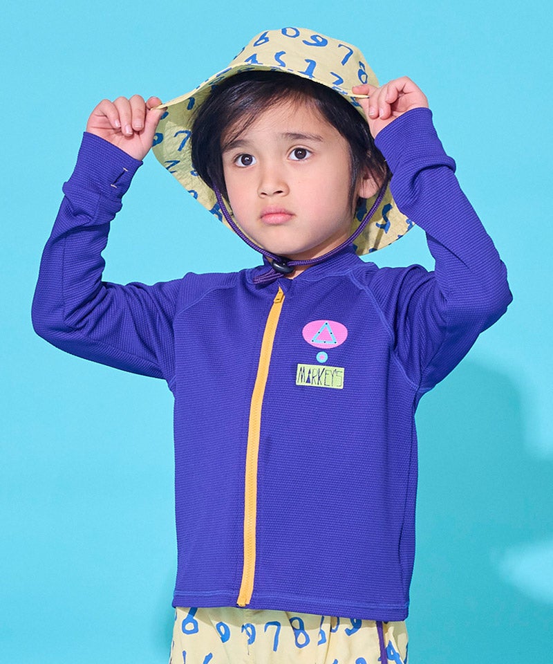 水着】BOY'S ZIPラッシュガード ｜ 水着・プールグッズ ｜ 子供服の