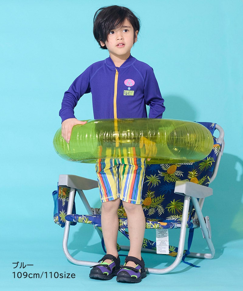 水着】BOY'S ZIPラッシュガード ｜ 水着・プールグッズ ｜ 子供服の