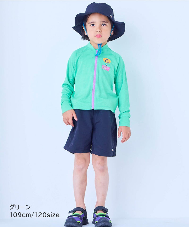 水着】BOY'S ZIPラッシュガード ｜ 水着・プールグッズ ｜ 子供服の