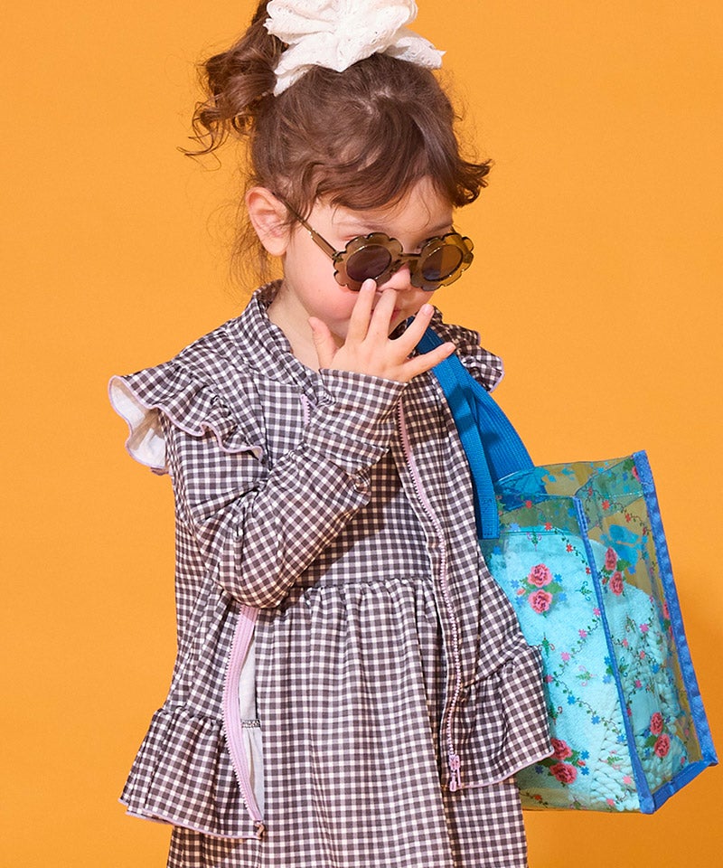水着】GIRL'S ZIPラッシュガード ｜ 水着・プールグッズ ｜ 子供服の