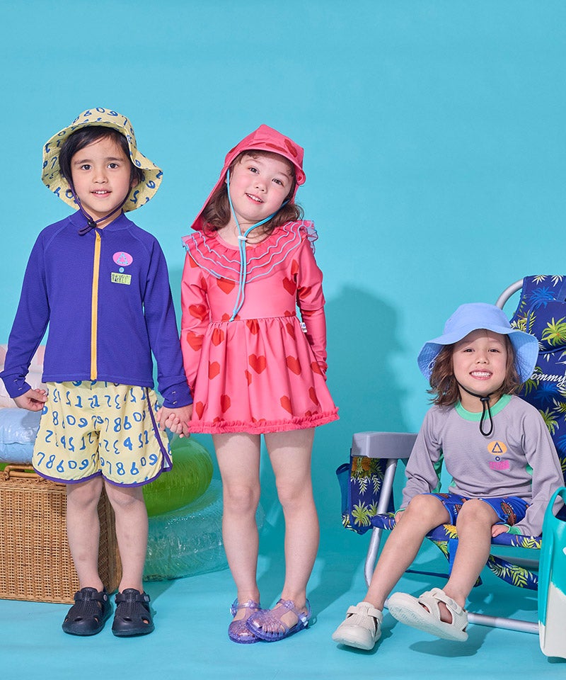 ♡さん専用　　＋水着 子供服　まとめ売り　女の子　110 夏物　冬物 水着】プルオーバーラッシュガード ｜ 水着・プールグッズ ｜ 子供服の