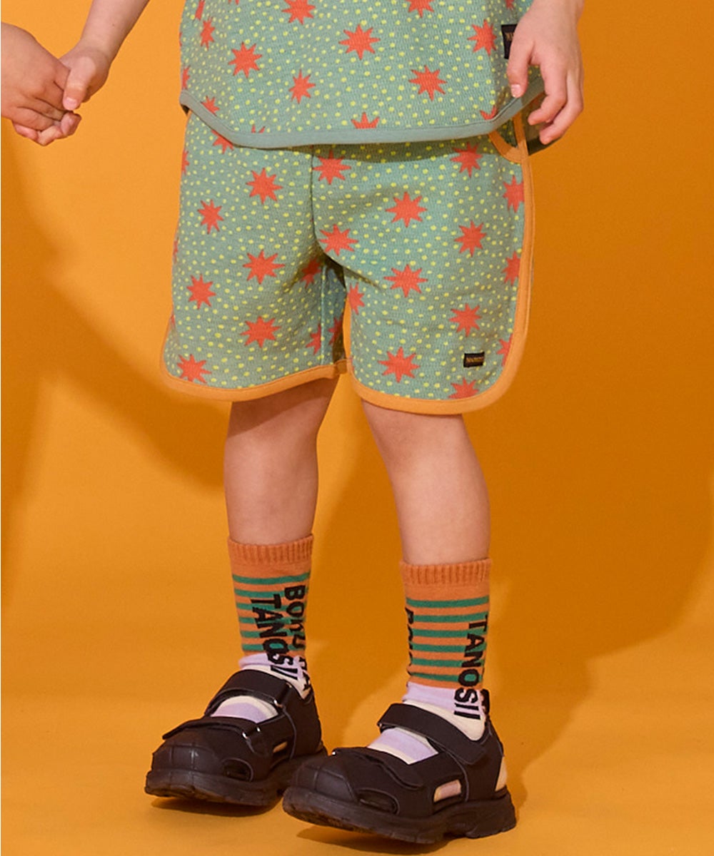吸水速乾】サーマルメッシュ総柄ショートパンツ ｜ ボトムス ｜ 子供服