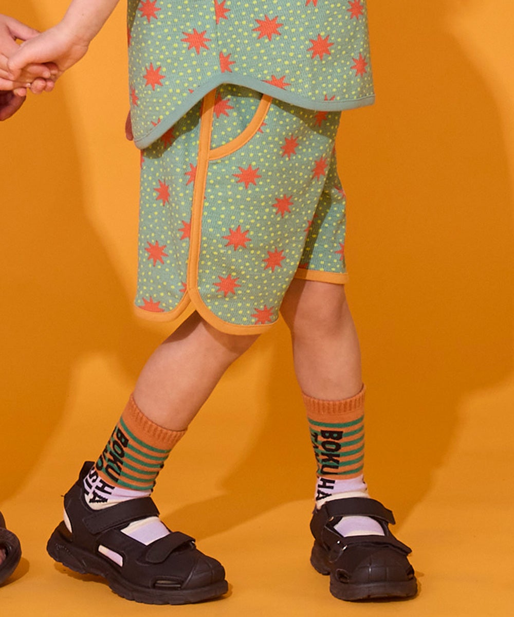 吸水速乾】サーマルメッシュ総柄ショートパンツ ｜ ボトムス ｜ 子供服