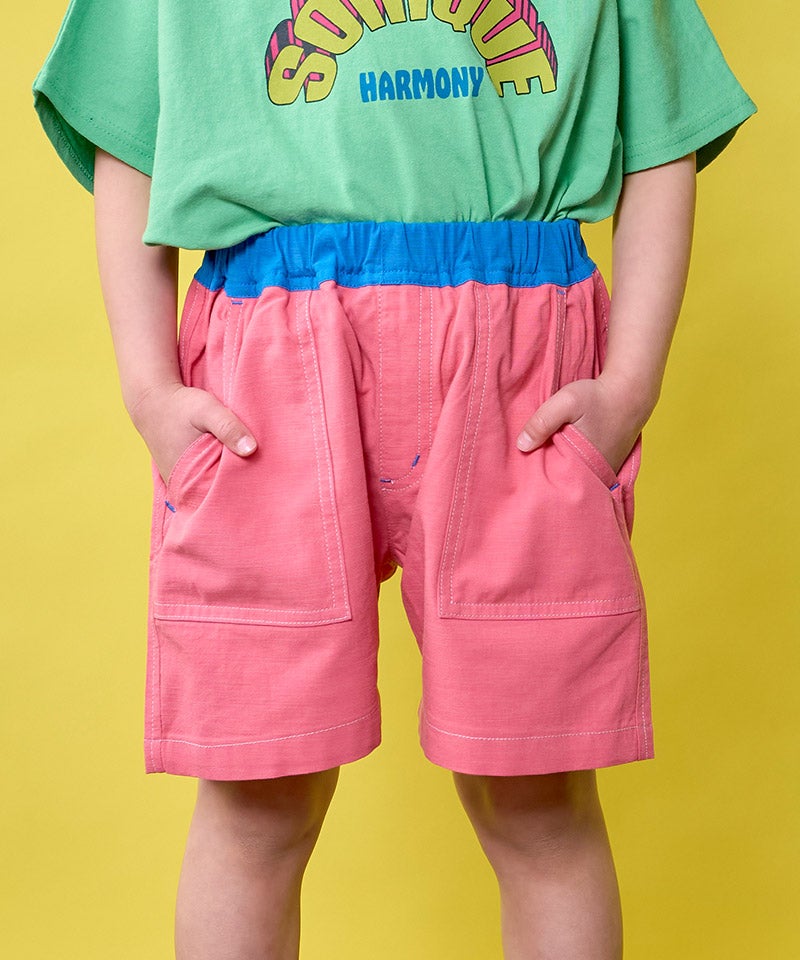 TIME SALE】【接触冷感】ベイカーショートパンツ ｜ ボトムス ｜ 子供