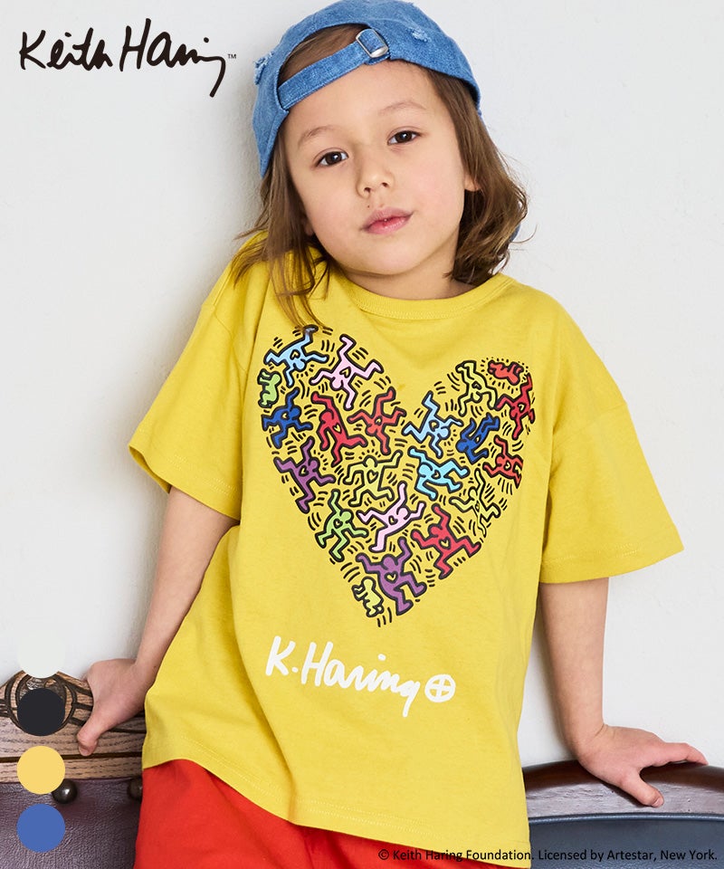 別注】キース・ヘリング プリントTee ｜ トップス ｜ 子供服のセレクト