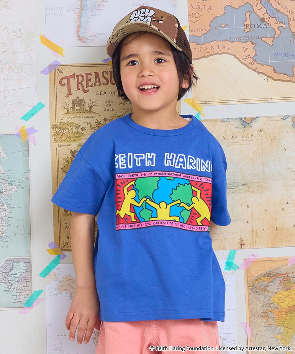 別注】キース・ヘリング プリントTee ｜ トップス ｜ 子供服のセレクト
