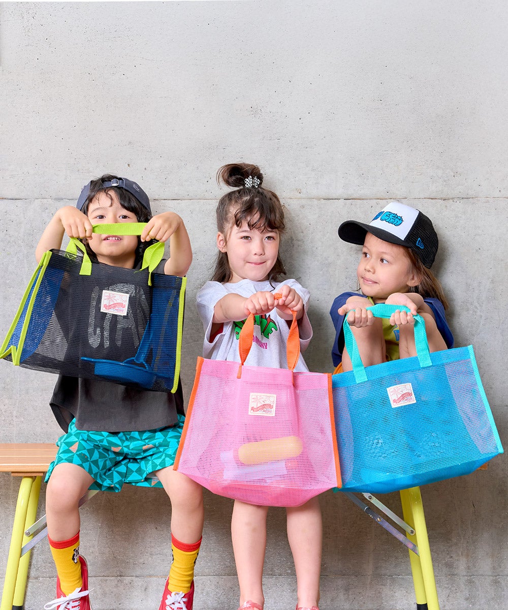 マルチカラーメッシュバッグ ｜ 水着・プールグッズ ｜ 子供服の