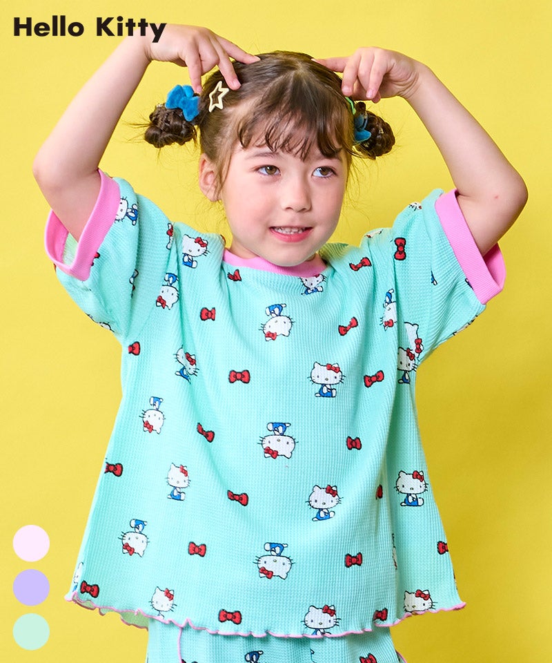 別注】Hello Kitty ワッフルTシャツ ｜ トップス ｜ 子供服のセレクト