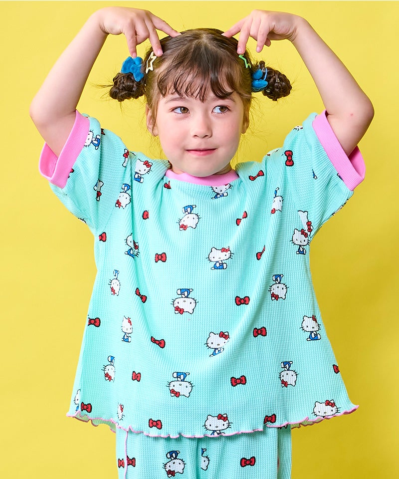 別注】Hello Kitty ワッフルTシャツ ｜ トップス ｜ 子供服のセレクト