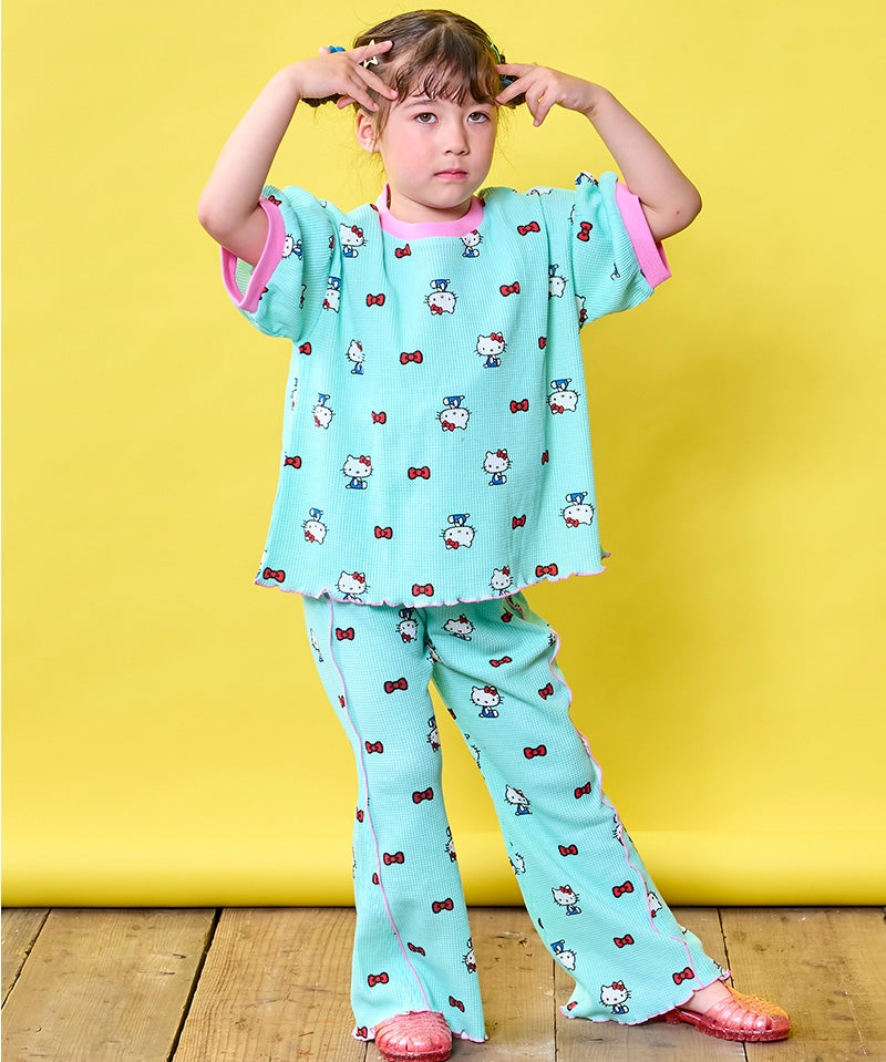 別注】Hello Kitty ワッフルTシャツ ｜ トップス ｜ 子供服のセレクト