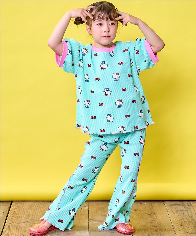 別注】Hello Kitty ワッフルTシャツ ｜ トップス ｜ 子供服のセレクト