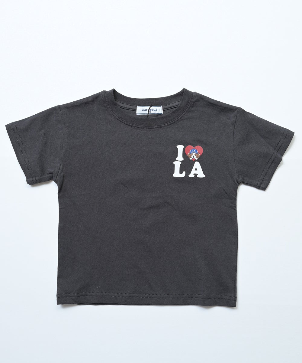 EAST BLUE】I LOVE LA WIDE Tシャツ ｜ トップス ｜ 子供服のセレクト