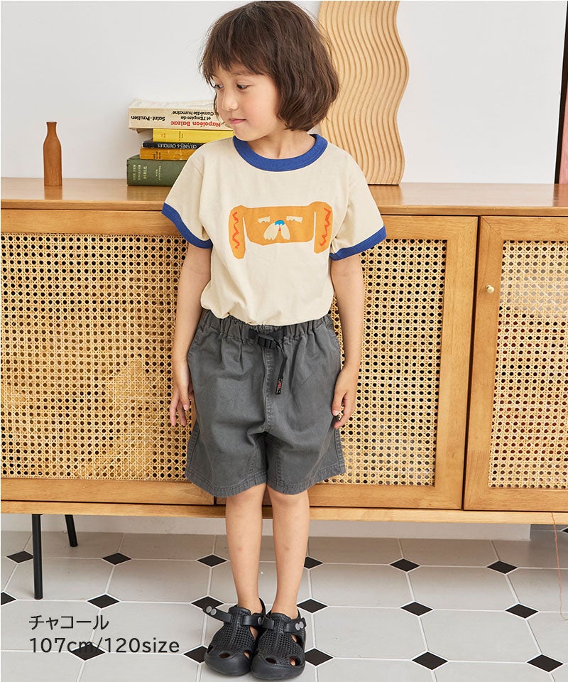 製品染めショートパンツ ｜ ボトムス ｜ 子供服のセレクトショップ