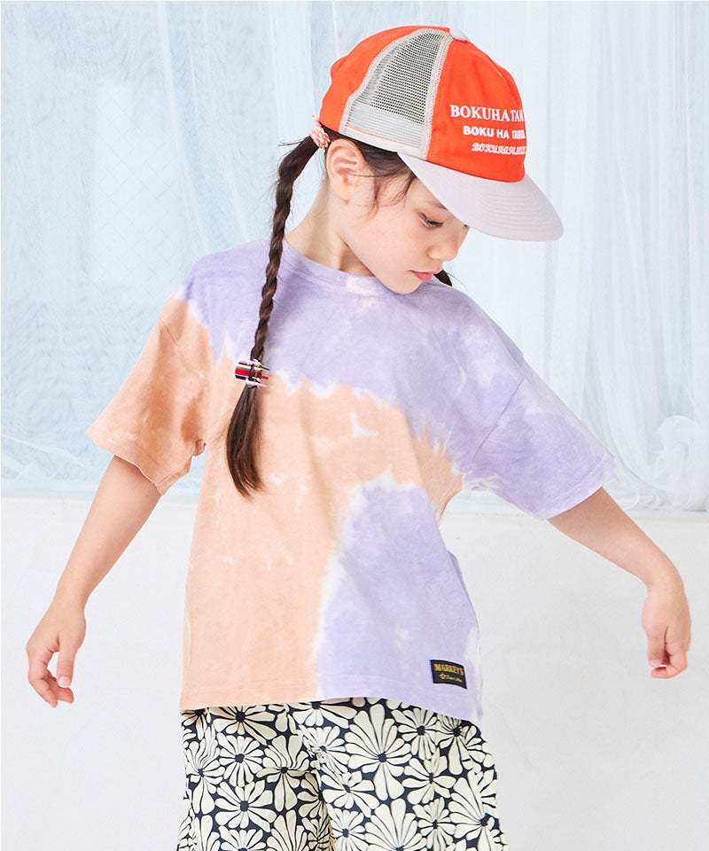 多色タイダイTシャツ ｜ トップス ｜ 子供服のセレクトショップ