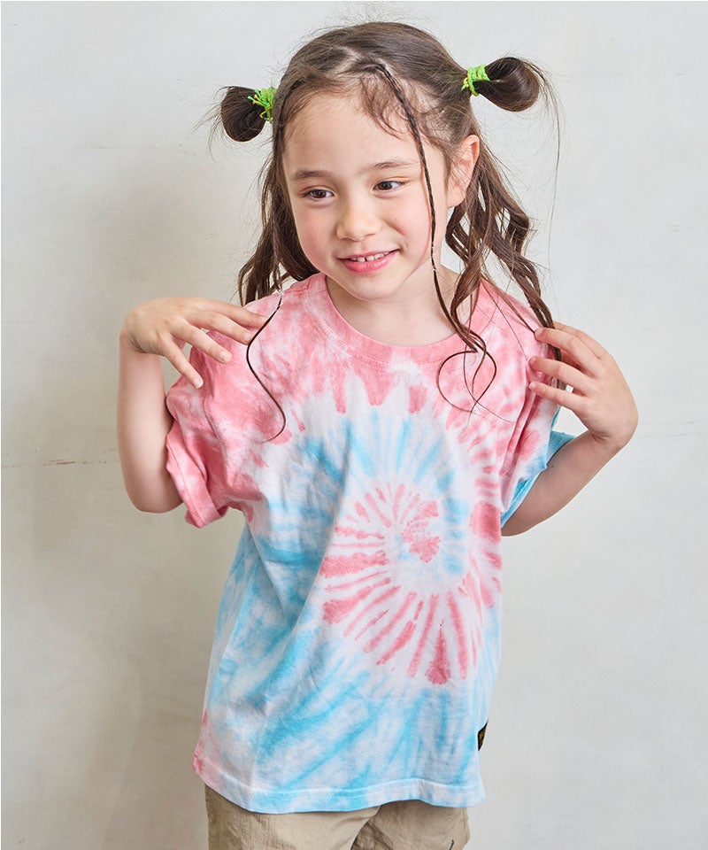 多色タイダイTシャツ ｜ トップス ｜ 子供服のセレクトショップ
