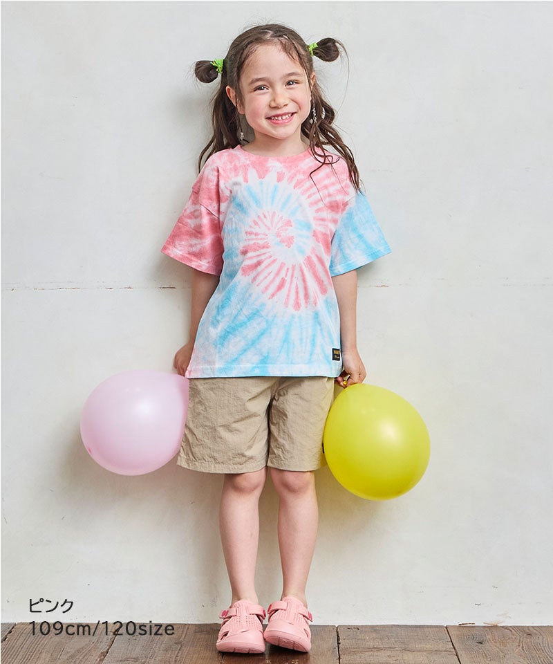 多色タイダイTシャツ ｜ トップス ｜ 子供服のセレクトショップ