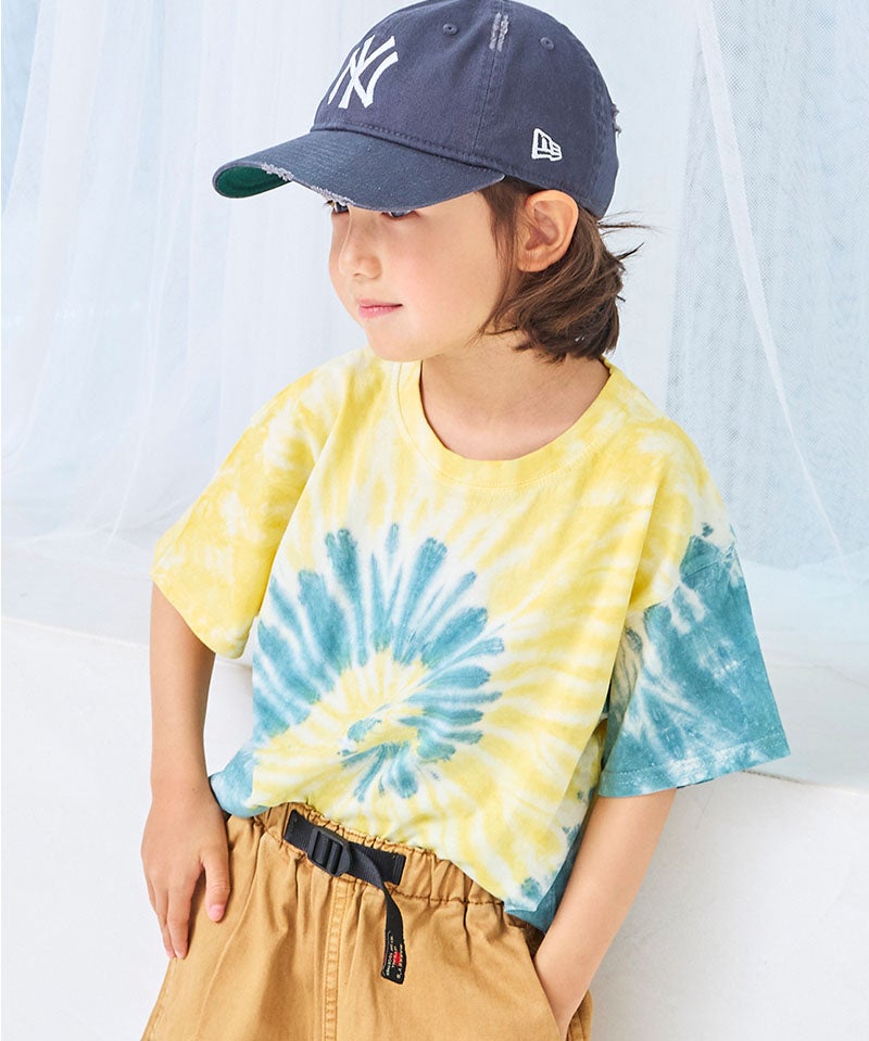 多色タイダイTシャツ ｜ トップス ｜ 子供服のセレクトショップ