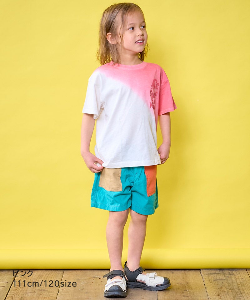 段染めタイダイTシャツ ｜ トップス ｜ 子供服のセレクトショップ