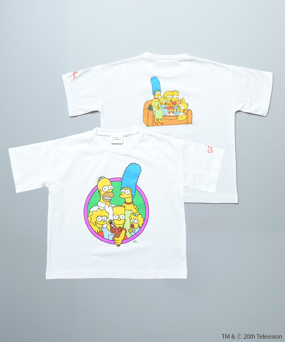 別注】【親子お揃い】The Simpsons プリントTシャツ ｜ トップス