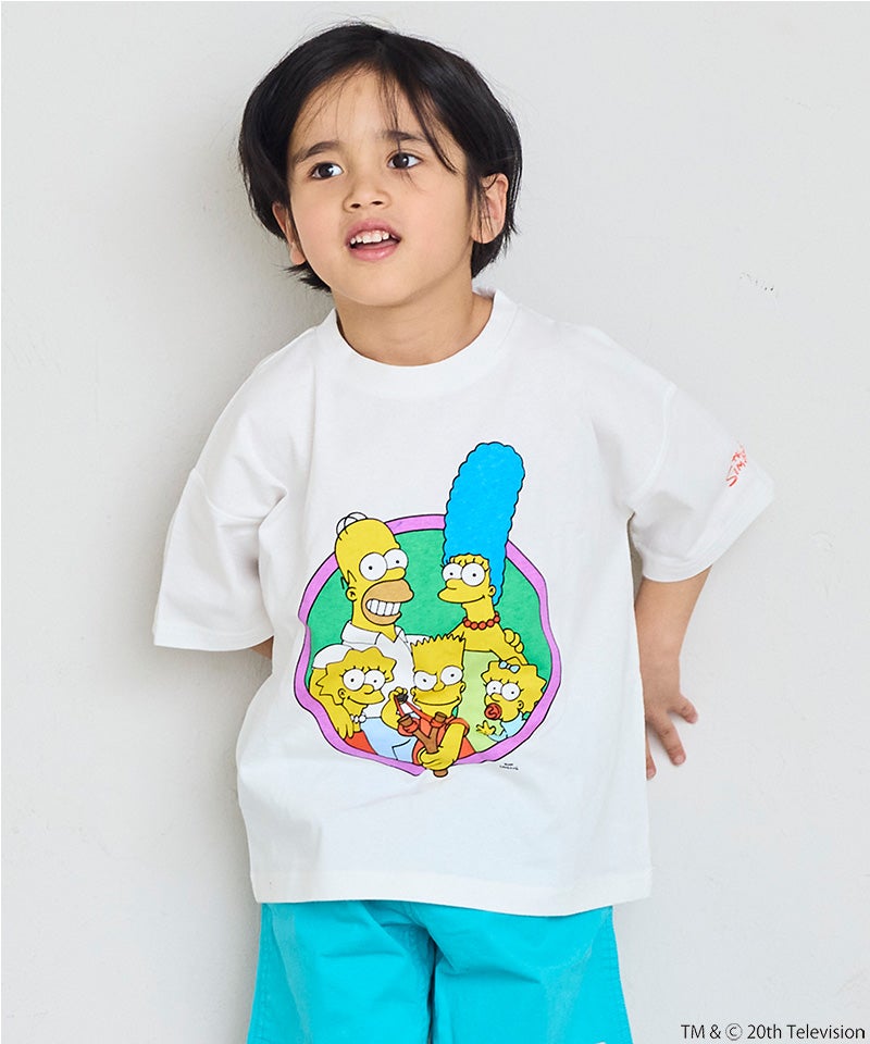 別注】【親子お揃い】The Simpsons プリントTシャツ ｜ トップス