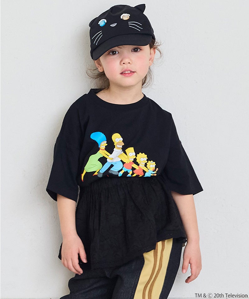 別注】【親子お揃い】The Simpsons プリントTシャツ ｜ トップス