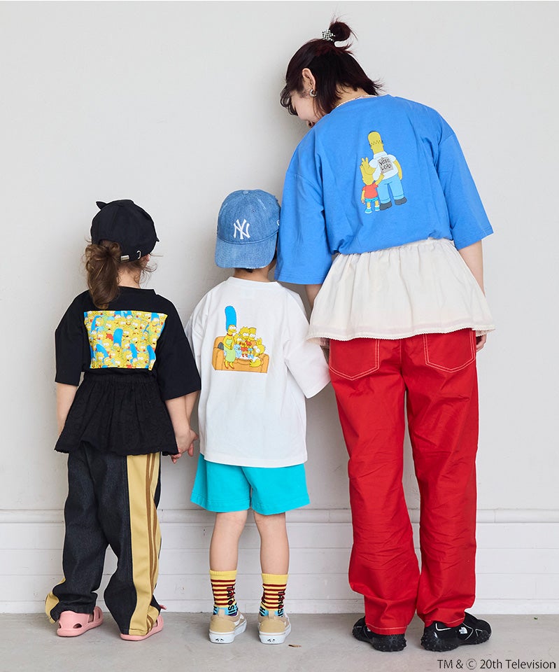 別注】【親子お揃い】The Simpsons プリントTシャツ / 大人サイズ