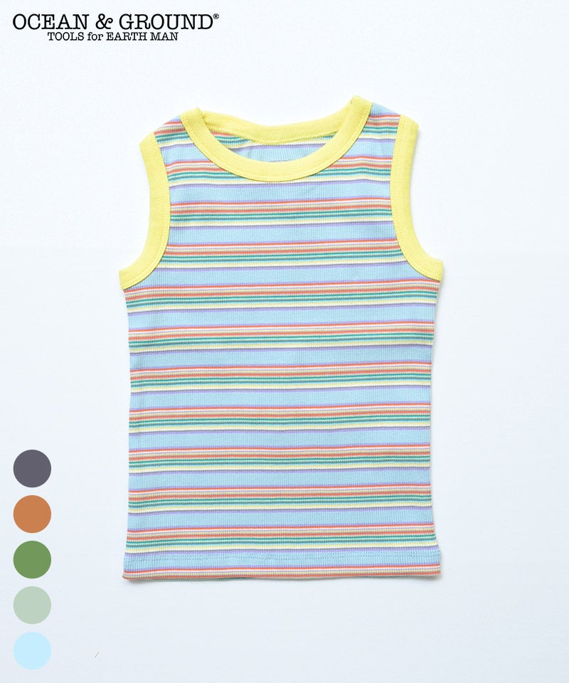 connseボーダータンクトップ マルチボーダータンクトップ ｜ トップス ｜ 子供服のセレクトショップ
