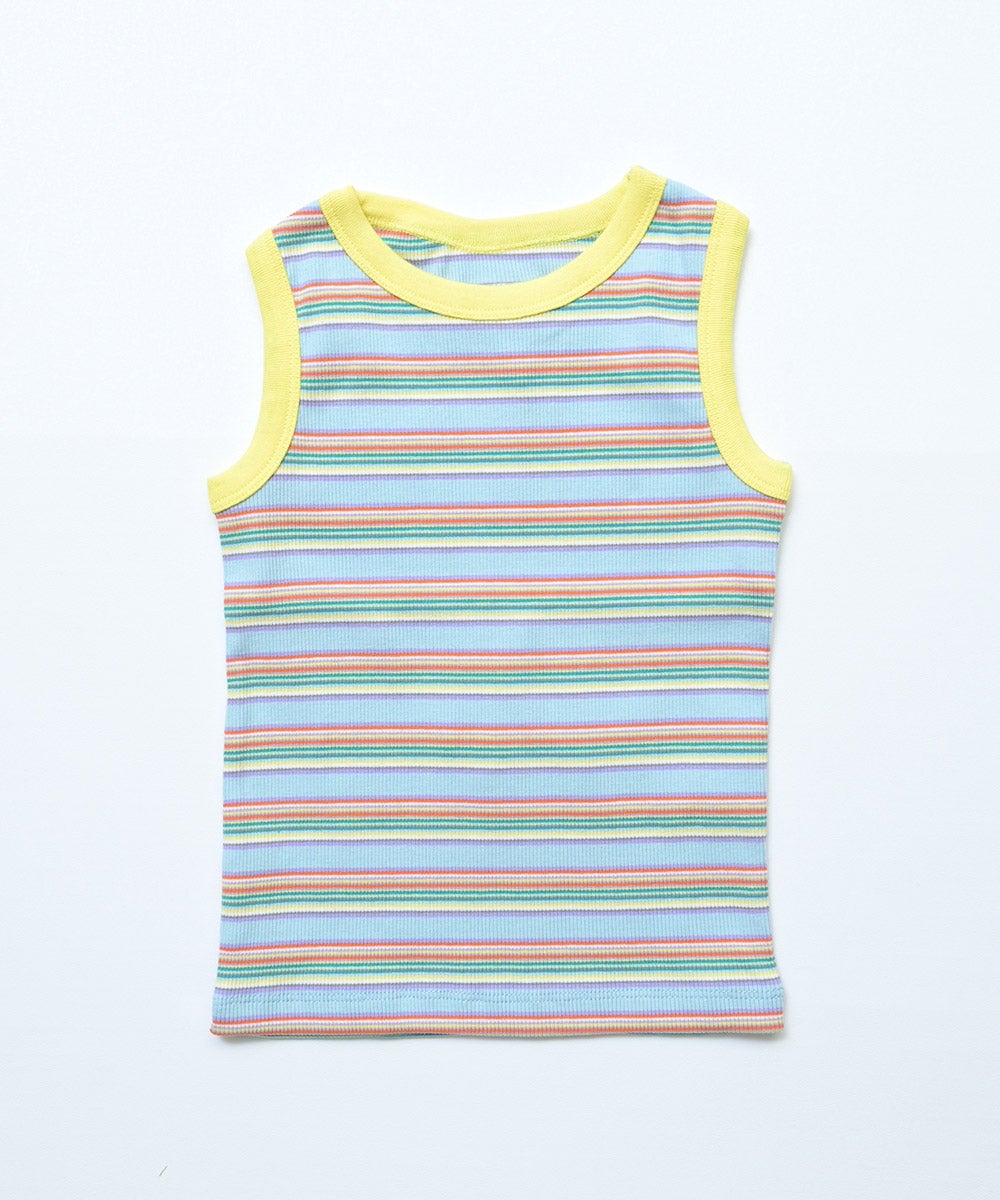 connseボーダータンクトップ マルチボーダータンクトップ ｜ トップス ｜ 子供服のセレクトショップ