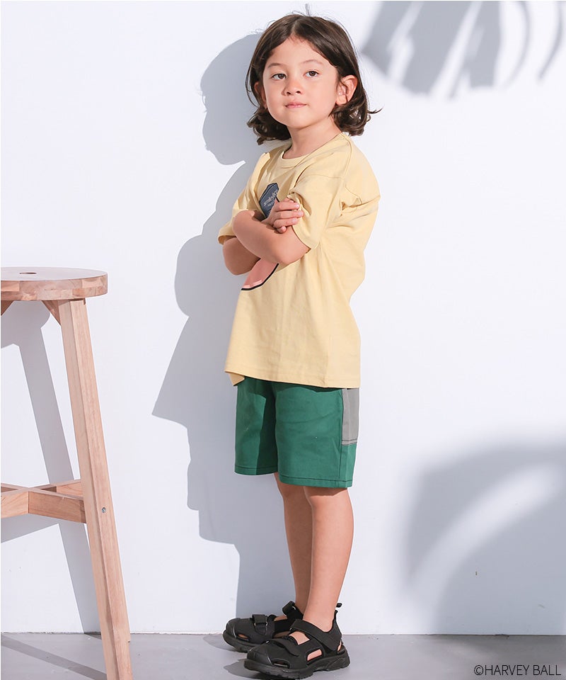 別注】SMILEY FACE 半袖Tシャツ ｜ トップス ｜ 子供服のセレクト