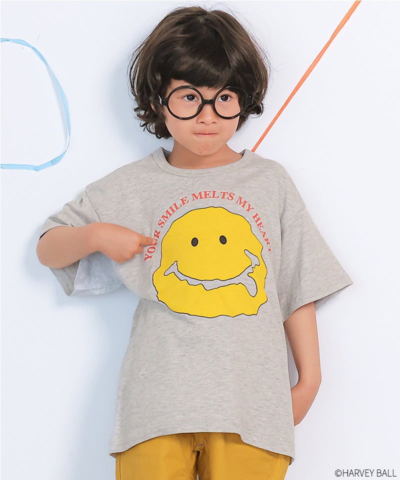 Dior スマイリーフェイス Tシャツ 別注】SMILEY FACE 半袖Tシャツ ｜ トップス ｜ 子供服のセレクト
