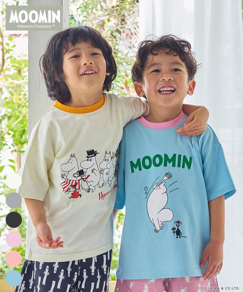 別注】MOOMIN 総柄パジャマ ｜ ルームウェア ｜ 子供服のセレクト