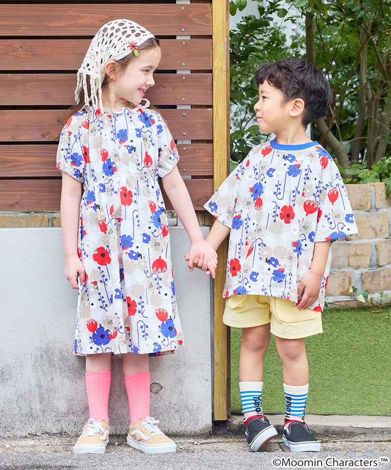 別注】MOOMIN 総柄プリントTシャツ ｜ トップス ｜ 子供服のセレクト