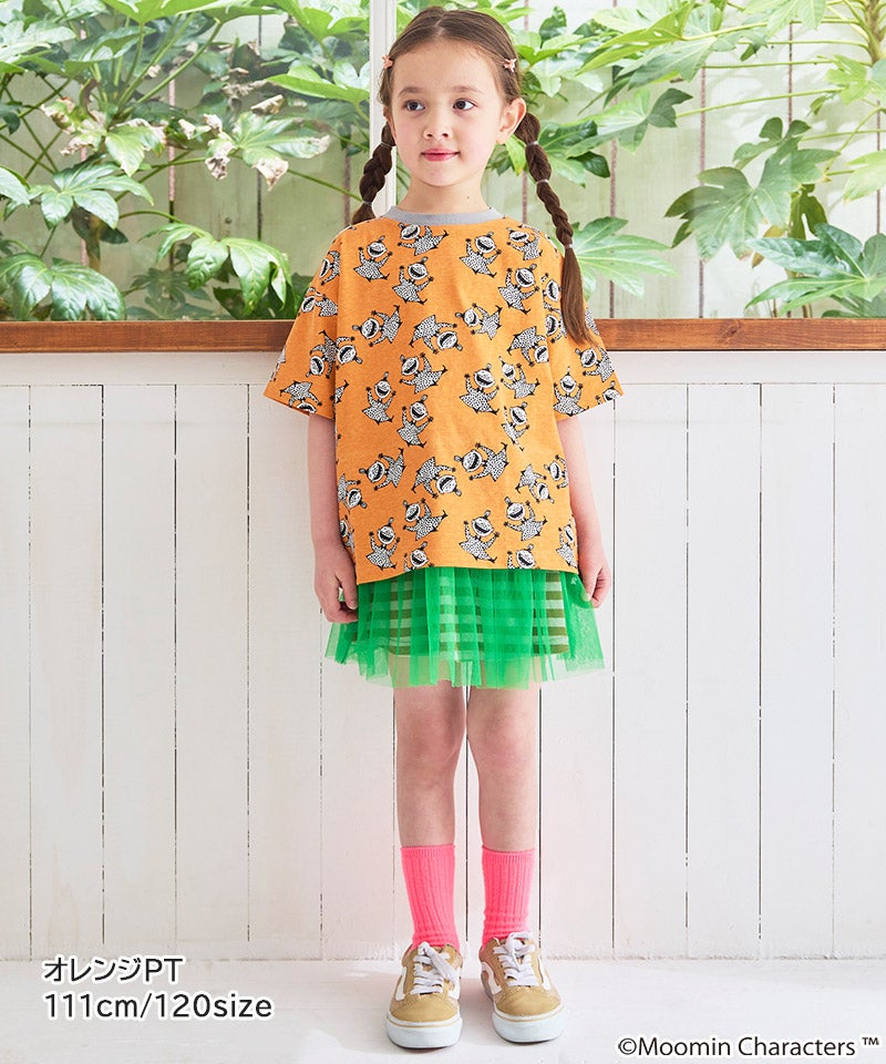 別注】MOOMIN 総柄プリントTシャツ ｜ トップス ｜ 子供服のセレクト