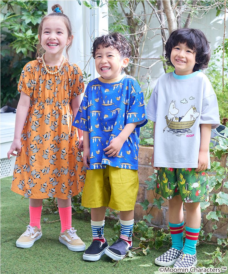 別注】MOOMIN 総柄ショートパンツ ｜ ボトムス ｜ 子供服のセレクト