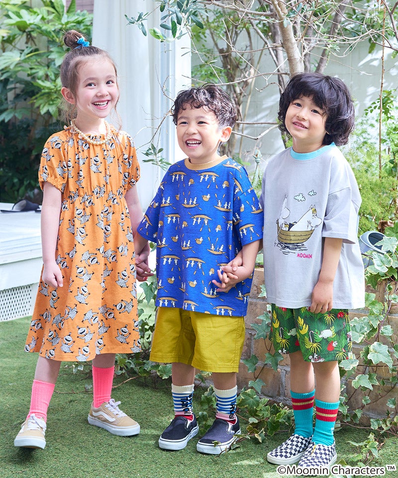 別注】MOOMIN 総柄ワンピース ｜ ワンピース ｜ 子供服のセレクト