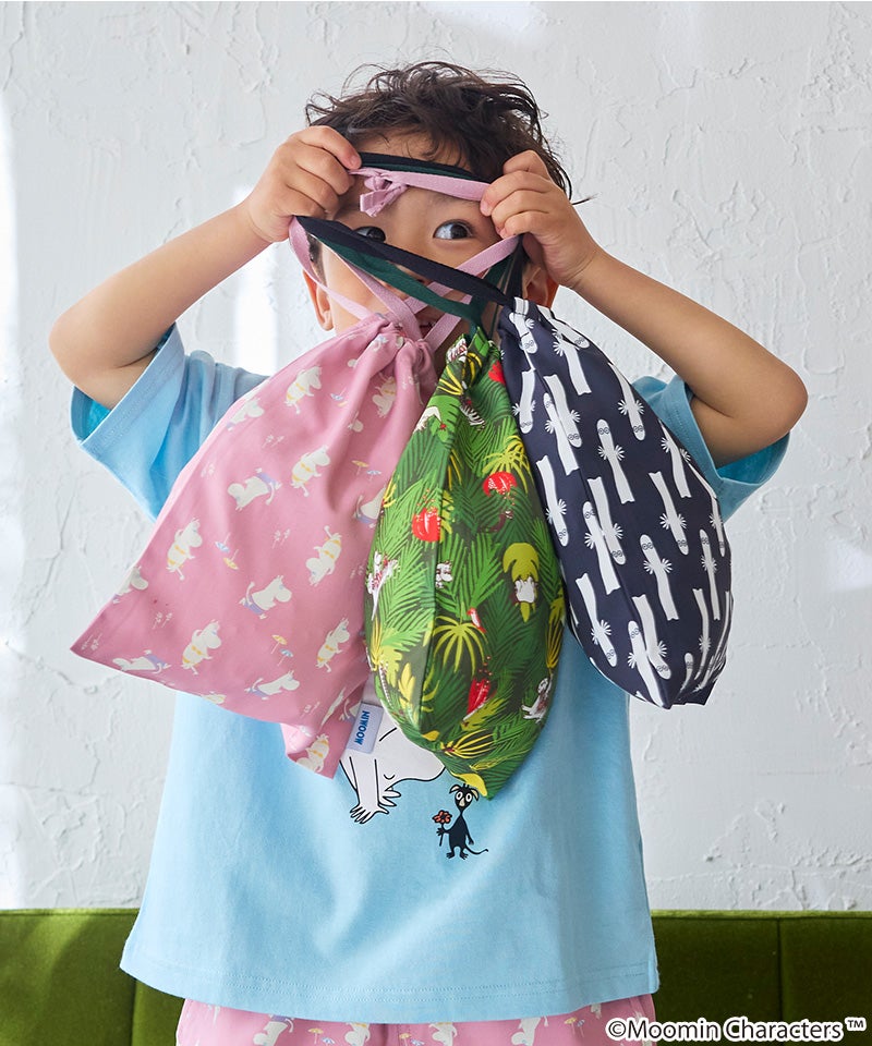 manmi　1104545サマーセール品 別注】MOOMIN 総柄巾着 ｜ ファッション雑貨 ｜ 子供服のセレクト