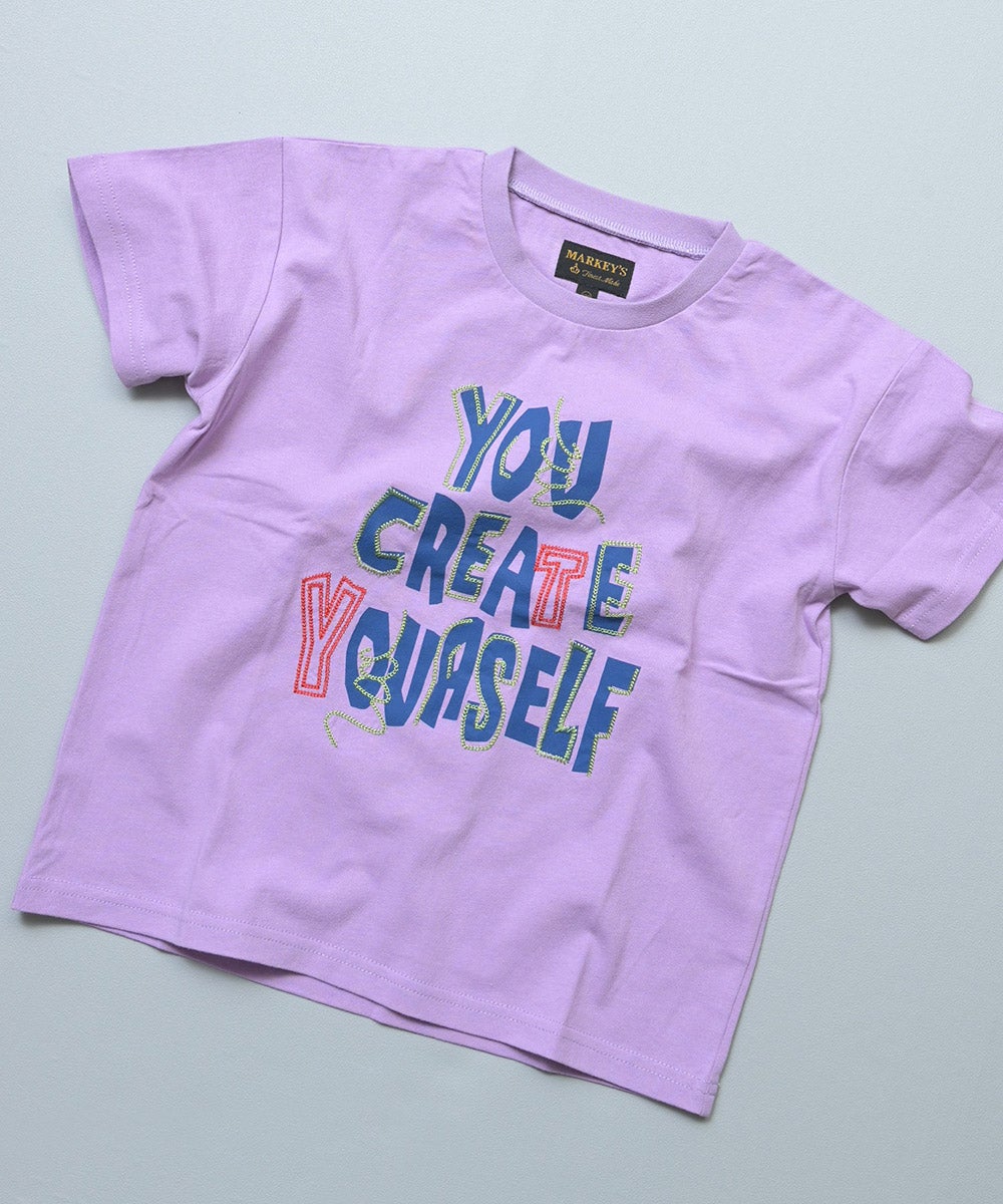 親子お揃い】ロゴ刺繍半袖Tシャツ ｜ トップス ｜ 子供服のセレクト