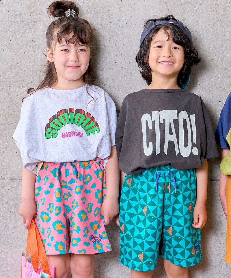 プリントドルマン半袖Tシャツ ｜ トップス ｜ 子供服のセレクト